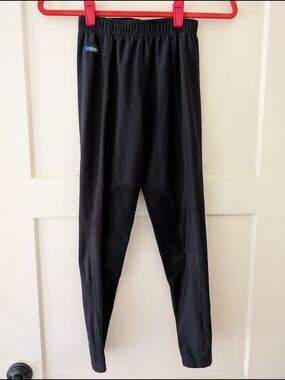 Irideseen Black Stretch Riding Leggings